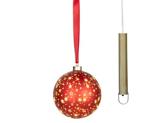Micro sfera vetro led - vetro, cm