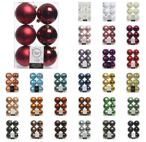 Palline natale 8cm - palline, di