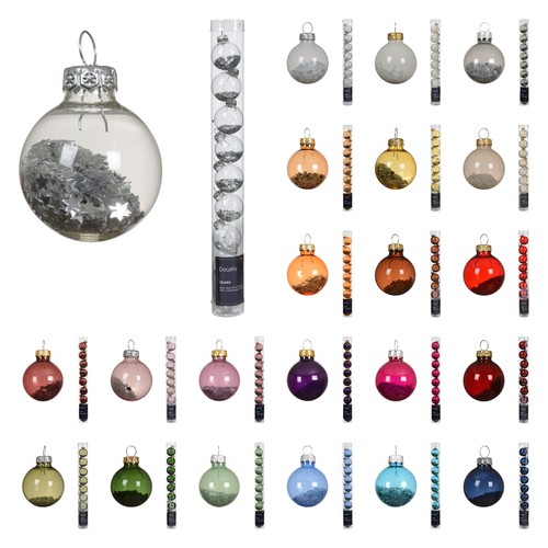 Palline natale in vetro - natale,