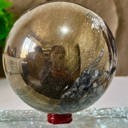 Sfera cristallo minerale - cristallo, di