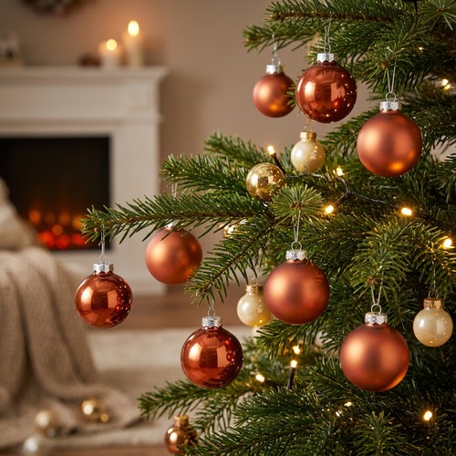 Mini palline natale - natale, vetro