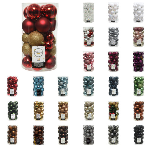 Palline natale plastica - palline,