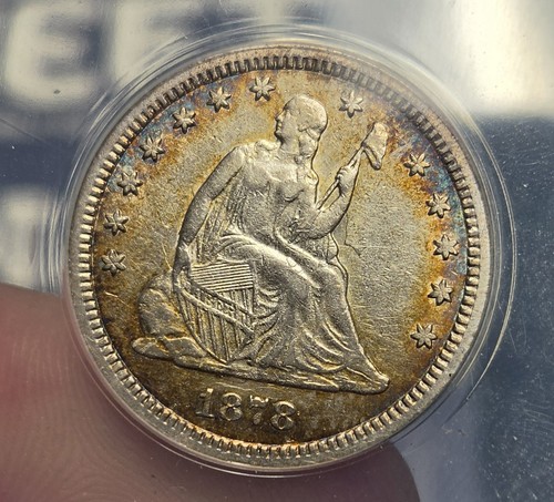 1878 seduto liberty quarter - 1878,