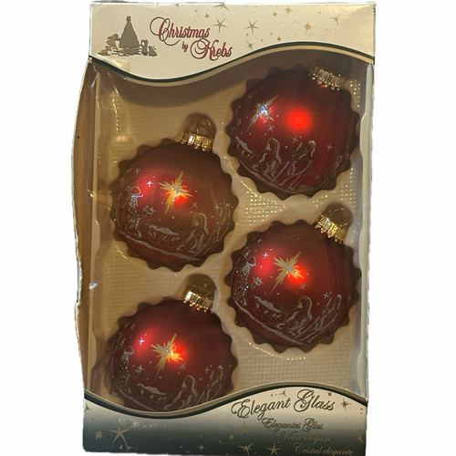Ornamenti presepe vintage