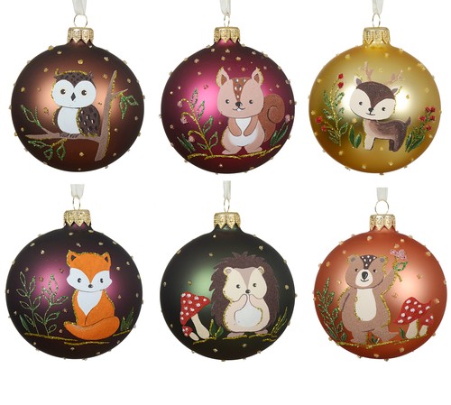Ornamenti vetro soffiato - in,