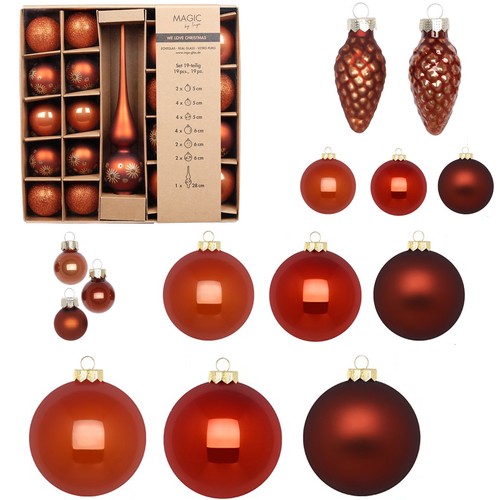 Addobbi albero natale - di, vetro