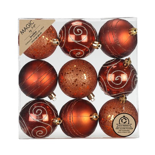 Palline natale 6cm - 9,