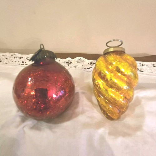 Ornamenti natalizi vetro - ornamenti,