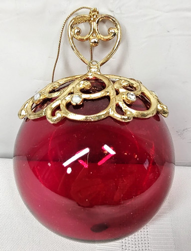Decorazione natalizia vetro