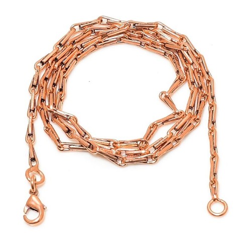 Collana catena rame - rame, con