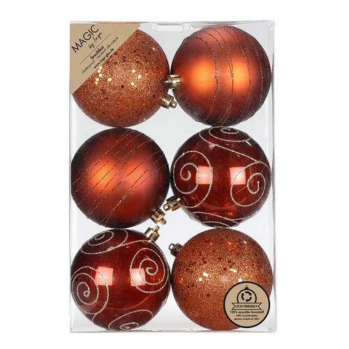 Palline natale 8cm - 6,